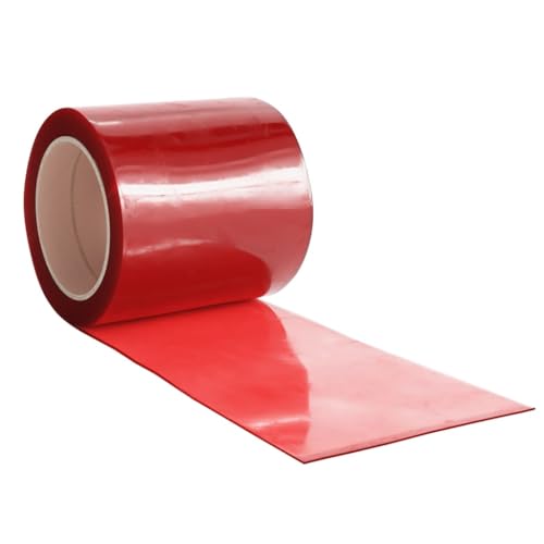 vidaXL Türvorhang Rot 200x1,6 mm 10 m PVC von vidaXL