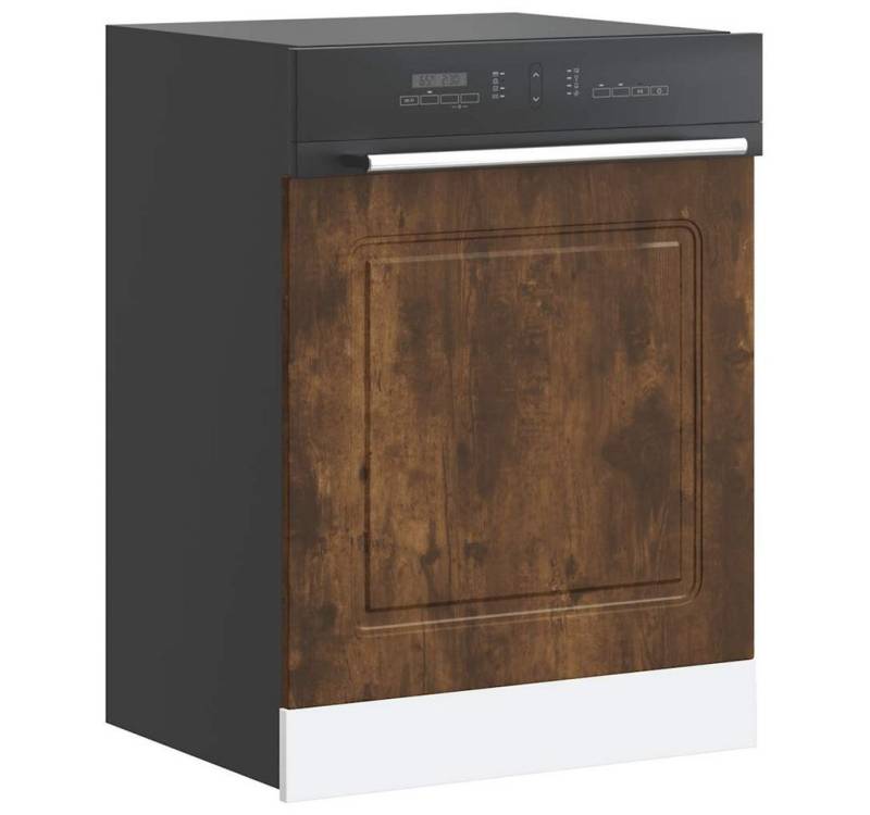 vidaXL Unterschrank Geschirrspülerblende Kalmar Räuchereiche 60x1,5x67 cm von vidaXL