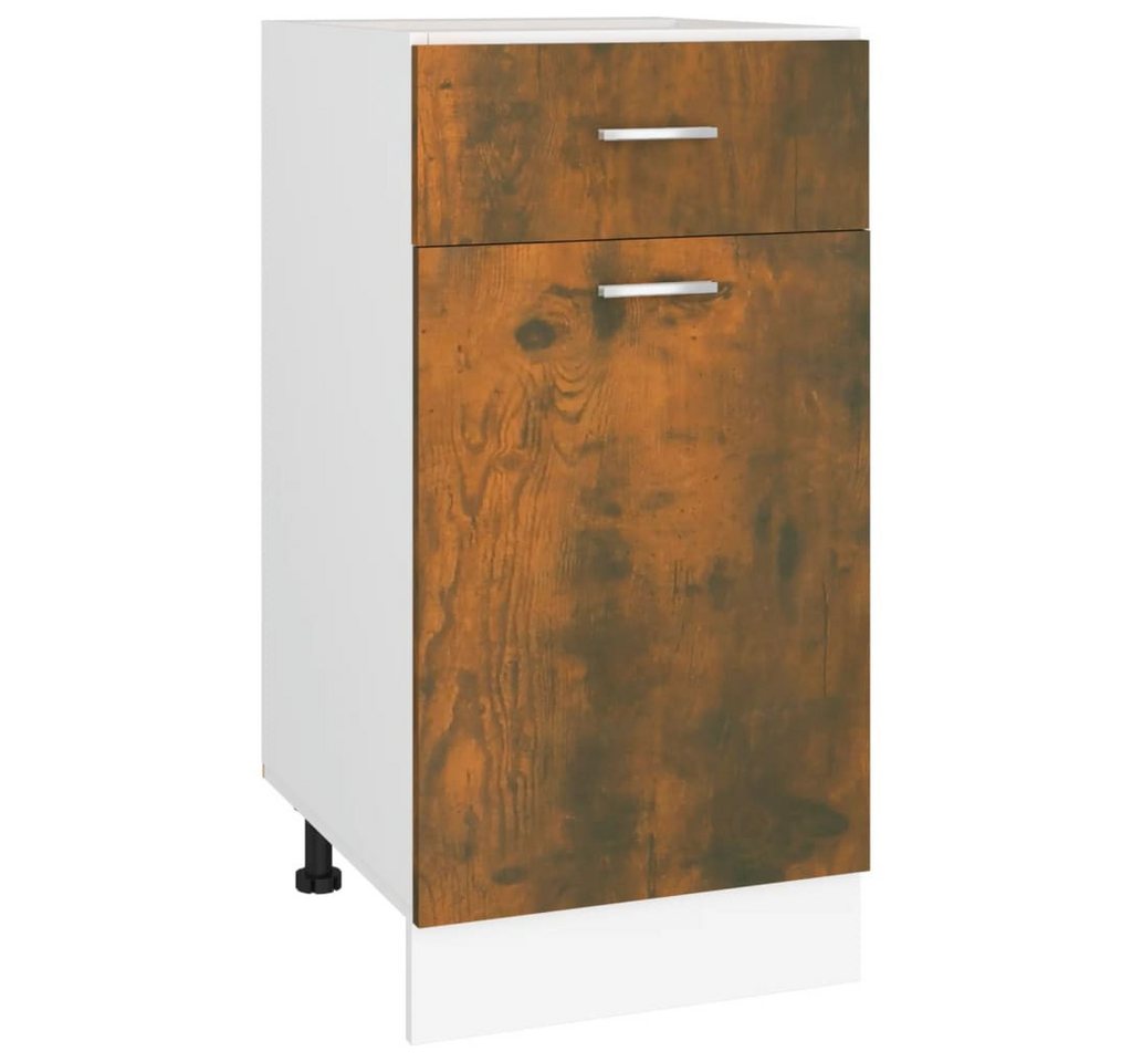 vidaXL Unterschrank mit Schublade Räuchereiche 40x46x81,5 cm vidaXL Unterschrank mit Schublade Räuchereiche 40x46x81,5 cm von vidaXL