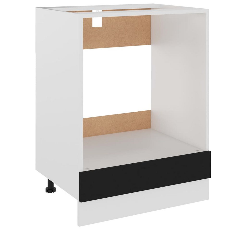 vidaXL Unterschrank Herdumbauschrank Schwarz 60x46x81,5 cm Holzwerkstoff vidaXL Unterschrank Herdumbauschrank Schwarz 60x46x81,5 cm Holzwerkstoff von vidaXL