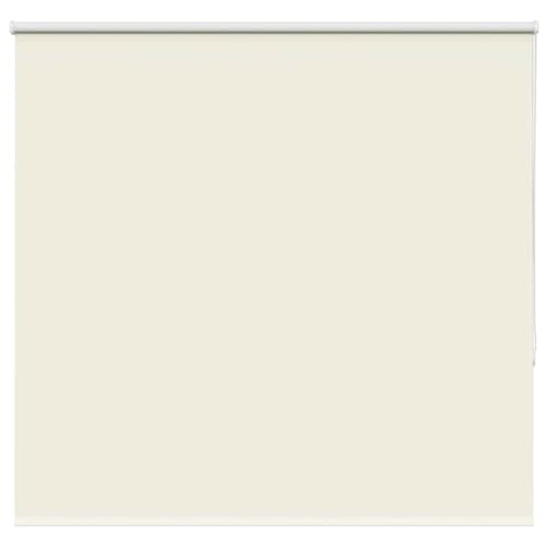 vidaXL Verdunkelungsrollo Cremeweiß 165x175cm Stoffbreite 161,6cm, Rollo, Klemmfix, Thermorollo, Verdunklungsrollo, Klemmrollo, Fensterrollo von vidaXL