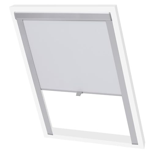 vidaXL Verdunkelungsrollo Verdunkelung Dachrollo Rollo Dachfensterrollo Weiß C04 vidaXL Verdunkelungsrollo Verdunkelung Dachrollo Rollo Dachfensterrollo Weiß C04 von vidaXL