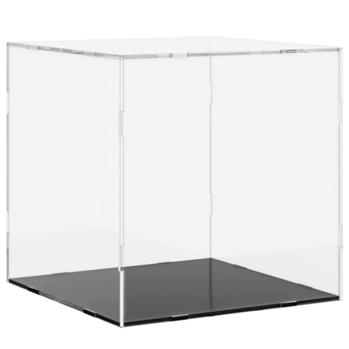 vidaXL Vitrine, Schaukasten Staubschutz, Sammlervitrine für Sammlerstücke Spielzeug Figuren, Ausstellungsbox Acrylbox, Transparent Acryl von vidaXL