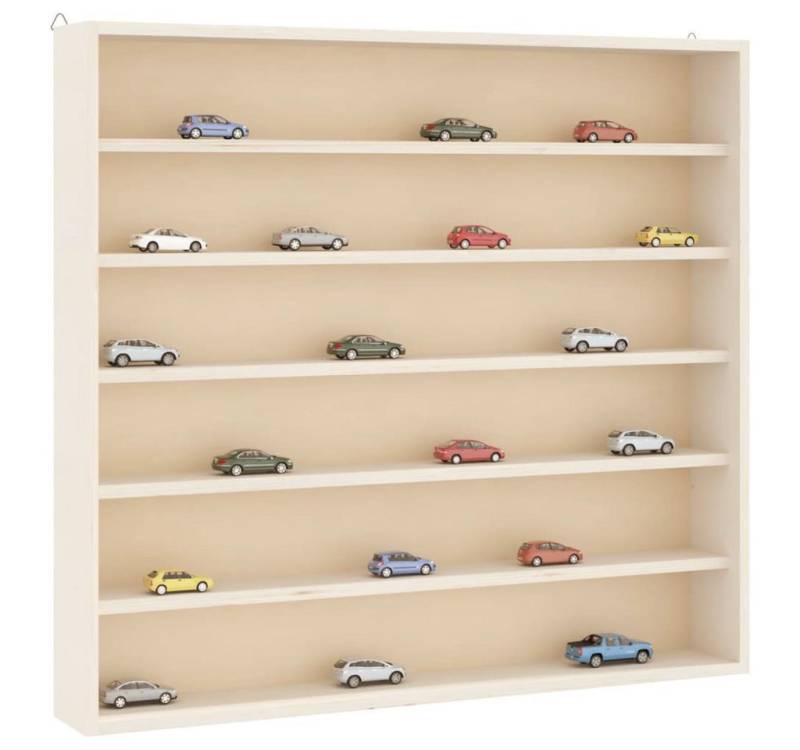 vidaXL Vitrine Sammlervitrine aus Holz mit 6 Regalen 60x8,5x55 cm vidaXL Vitrine Sammlervitrine aus Holz mit 6 Regalen 60x8,5x55 cm von vidaXL