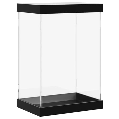 vidaXL Vitrine, Schaukasten Staubschutz, Sammlervitrine für Sammlerstücke Spielzeug Figuren, Ausstellungsbox Acrylbox, Transparent Acryl von vidaXL