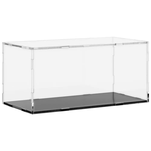 vidaXL Vitrine, Schaukasten Staubschutz, Sammlervitrine für Sammlerstücke Spielzeug Figuren, Ausstellungsbox Acrylbox, Transparent Acryl von vidaXL