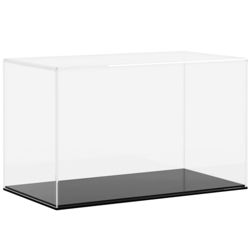 vidaXL Vitrine, Schaukasten Staubschutz, Sammlervitrine für Sammlerstücke Spielzeug Figuren, Ausstellungsbox Acrylbox, Transparent Acryl von vidaXL