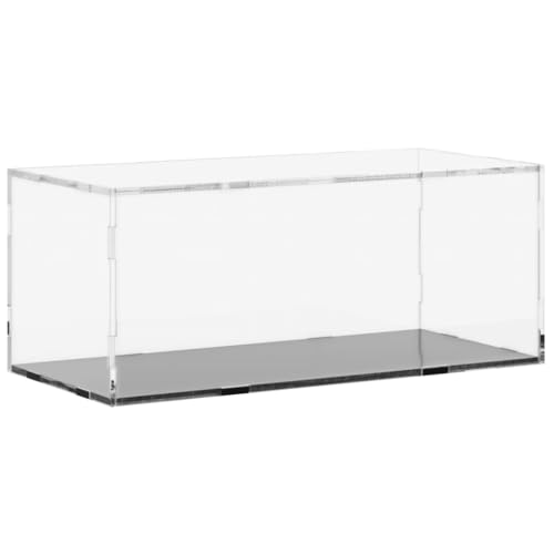 vidaXL Vitrine, Schaukasten Staubschutz, Sammlervitrine für Sammlerstücke Spielzeug Figuren, Ausstellungsbox Acrylbox, Transparent Acryl von vidaXL