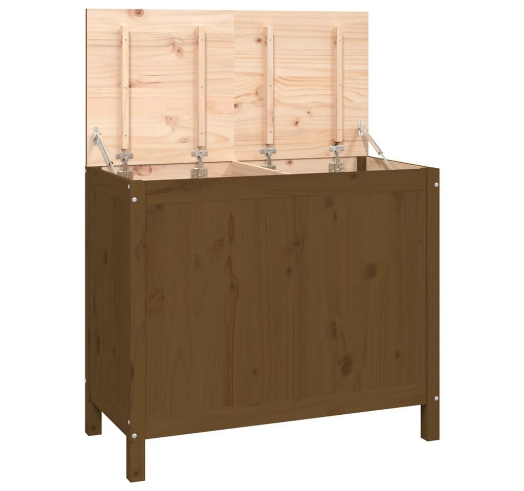 vidaXL Wäschetruhe, Truhe Honigbraun 88,5x44x76 cm Massivholz Kiefer vidaXL Wäschetruhe, Truhe Honigbraun 88,5x44x76 cm Massivholz Kiefer von vidaXL
