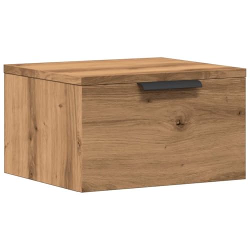 vidaXL Wand-Nachttisch Artisan-Eiche 34x30x20 cm, schwebender Nachttisch, Nachtschrank, Wand-Nachtschrank, Wandschrank, Schlafzimmermöbel vidaXL Wand-Nachttisch Artisan-Eiche 34x30x20 cm, schwebender Nachttisch, Nachtschrank, Wand-Nachtschrank, Wandschrank, Schlafzimmermöbel von vidaXL