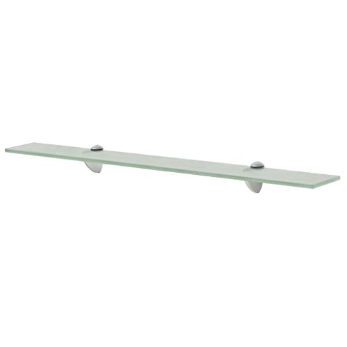 vidaXL Wand Regal Glasregal Glasboden Glasablage Badregal Mattiert 70x20 cm 8 mm von vidaXL