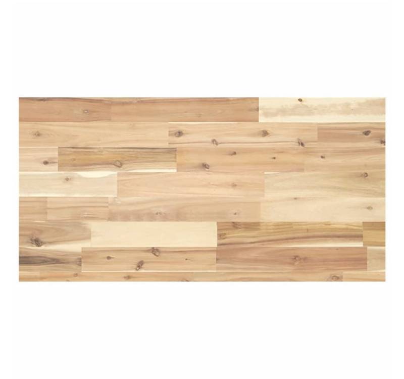 vidaXL Wandregal Wandregal Schweberegal 100x40x4 cm Massivholz Akazie Unbehandelt von vidaXL