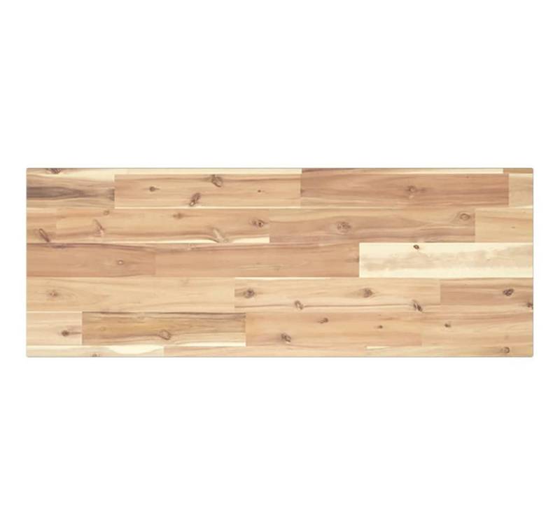 vidaXL Wandregal Wandregal Schweberegal 80x30x2 cm Massivholz Akazie Unbehandelt von vidaXL