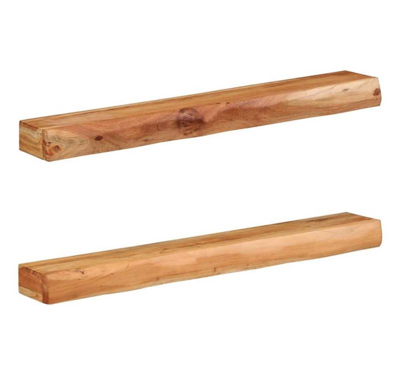 vidaXL Wandregal Wandregale 2 Stk 100x17x8 cm Massivholz Akazie vidaXL Wandregal Wandregale 2 Stk 100x17x8 cm Massivholz Akazie von vidaXL