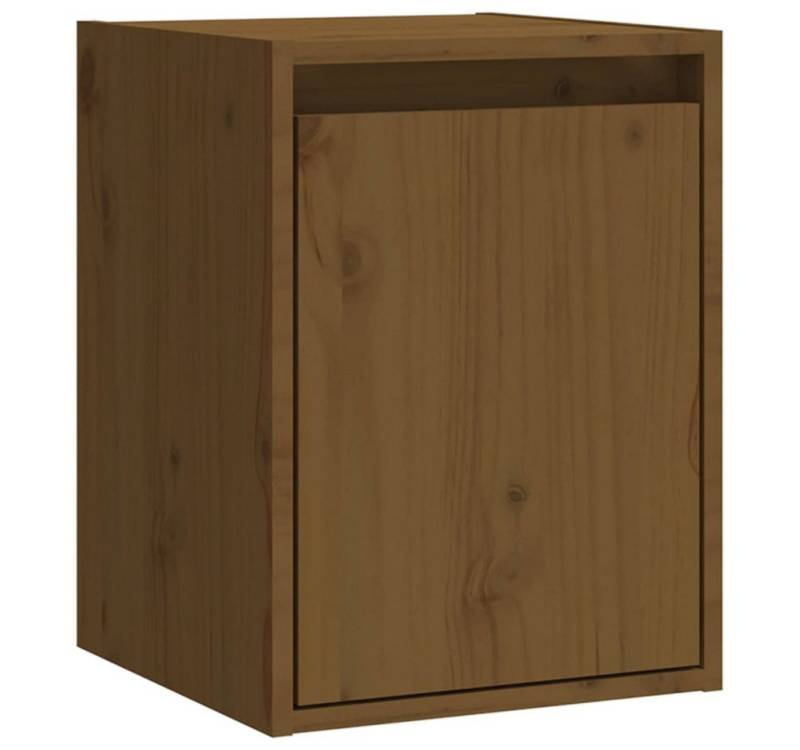 vidaXL Kommode, Wandschrank Honigbraun 30x30x40 cm Massivholz Kiefer von vidaXL