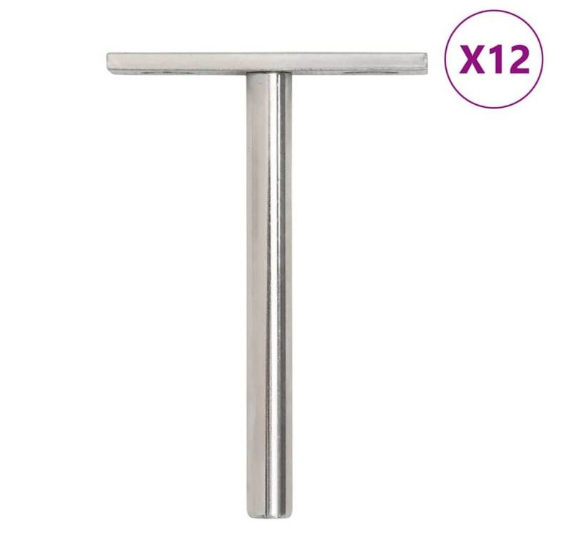 vidaXL Wandregalhalter, Regalträger Schwebend 12 Stk. Unsichtbar Ø10x100 mm von vidaXL