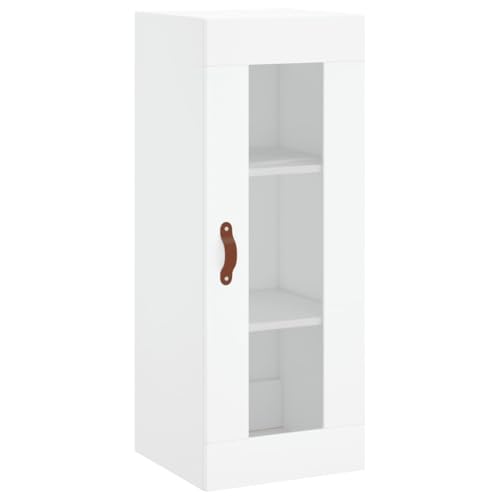 vidaXL Wandschrank, Hängeschrank mit viel Stauraum, Wandmontage Badezimmerschrank, Aufbewahrungsschrank für Wohnzimmer Schlafzimmer, Weiß vidaXL Wandschrank, Hängeschrank mit viel Stauraum, Wandmontage Badezimmerschrank, Aufbewahrungsschrank für Wohnzimmer Schlafzimmer, Weiß von vidaXL