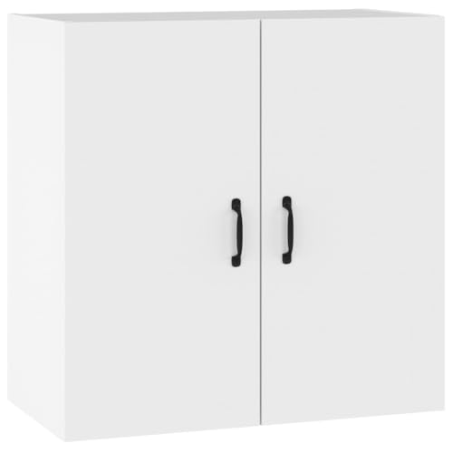 vidaXL Wandschrank Hängeschrank Lagerschrank Bücherschrank Schrank Aufbewahrungsschrank Wohnzimmer Schlafzimmer Weiß 60x31x60cm Holzwerkstoff vidaXL Wandschrank Hängeschrank Lagerschrank Bücherschrank Schrank Aufbewahrungsschrank Wohnzimmer Schlafzimmer Weiß 60x31x60cm Holzwerkstoff von vidaXL