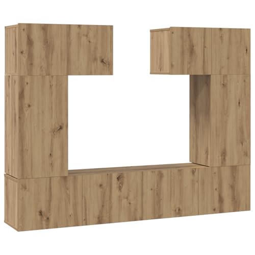 vidaXL Wandschrank - Moderne Aufbewahrungslösung für Ihr Wohnzimmer mit Regalen und einem schlanken Design, perfekt für die Heimorganisation von vidaXL