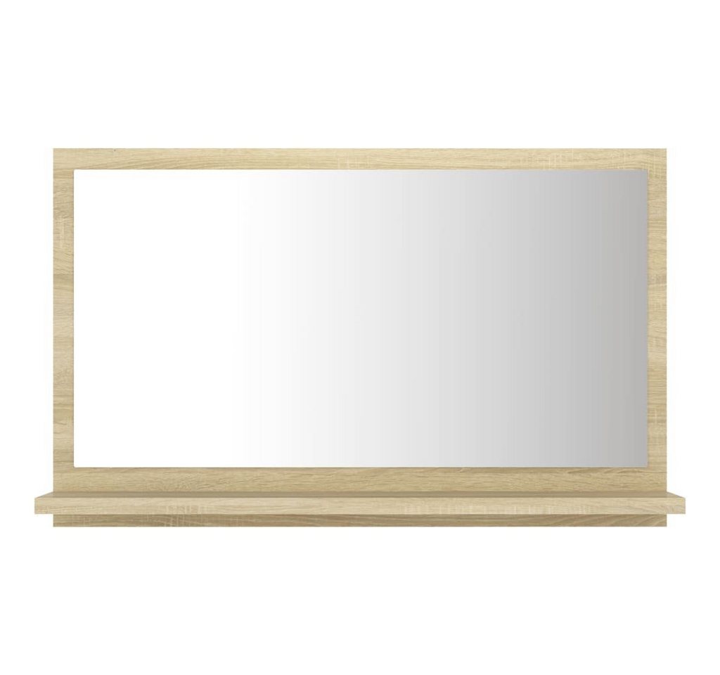 vidaXL Badezimmerspiegelschrank Badspiegel Sonoma-Eiche 60x10,5x37 cm Holzwerkstoff (1-St) von vidaXL