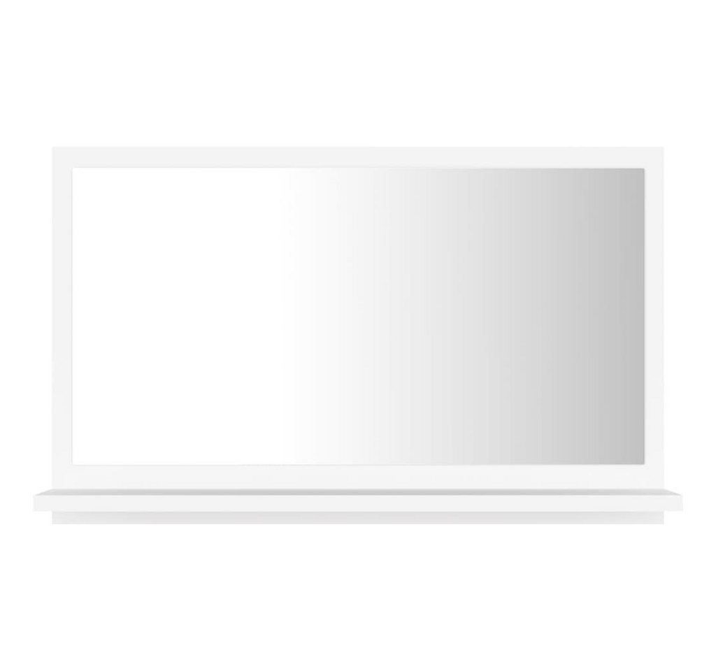 vidaXL Badezimmerspiegelschrank Badspiegel Weiß 60x10,5x37 cm Holzwerkstoff (1-St) von vidaXL