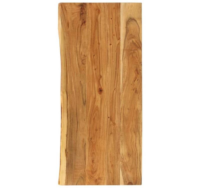 vidaXL Waschtischplatte Badezimmer-Waschtischplatte Massivholz 140x52x3,8 cm von vidaXL