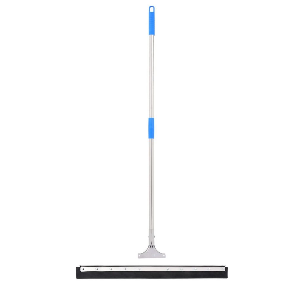 vidaXL Wasserabzieher, Wasserschieber mit Stiel 75x119,5 cm Stahl und Gummi vidaXL Wasserabzieher, Wasserschieber mit Stiel 75x119,5 cm Stahl und Gummi von vidaXL