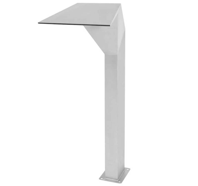 vidaXL Wasserfall Pool-Wasserfall Edelstahl 50x30x90 cm Silbern von vidaXL