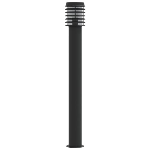 vidaXL Wegeleuchte, Außenleuchte mit IP44-Schutzart, Standleuchte mit Diffusor, Gartenlampe Außenlampe Stehleuchte, Schwarz Edelstahl vidaXL Wegeleuchte, Außenleuchte mit IP44-Schutzart, Standleuchte mit Diffusor, Gartenlampe Außenlampe Stehleuchte, Schwarz Edelstahl von vidaXL