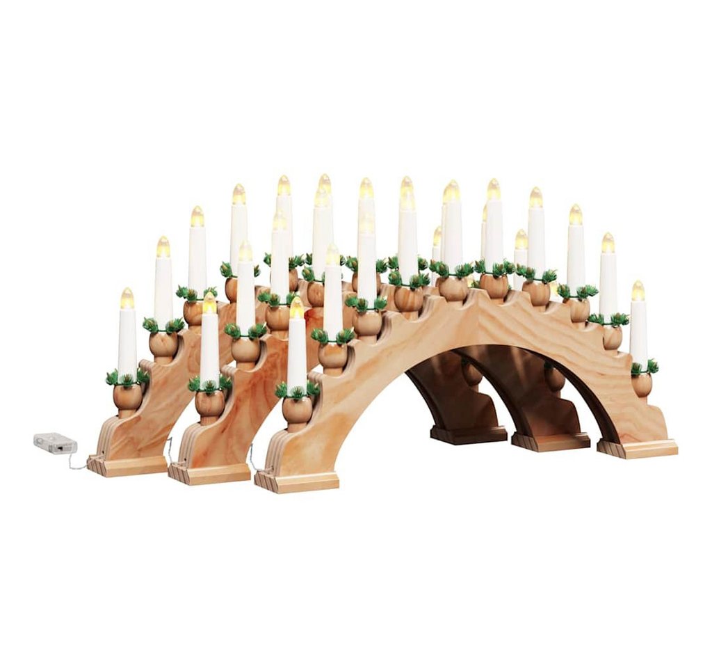 vidaXL Weihnachtspyramide Schwibbogen Lichterbogen Adventsbogen 3er Set mit 10 LED Kerzen 3 pcs vidaXL Weihnachtspyramide Schwibbogen Lichterbogen Adventsbogen 3er Set mit 10 LED Kerzen 3 pcs von vidaXL