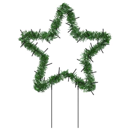 vidaXL Weihnachtssterne 3 STK., Weihnachtsbeleuchtung mit Erdspießen 50 LEDs, Gartenstecker Stern Beleuchtet 8 Modi, Wasserdicht Weihnachtsdeko Leuchtstern, 29cm vidaXL Weihnachtssterne 3 STK., Weihnachtsbeleuchtung mit Erdspießen 50 LEDs, Gartenstecker Stern Beleuchtet 8 Modi, Wasserdicht Weihnachtsdeko Leuchtstern, 29cm von vidaXL