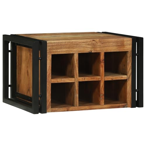 vidaXL Weinregal 46x35x27,5 cm Massivholz Akazie vidaXL Weinregal 46x35x27,5 cm Massivholz Akazie von vidaXL