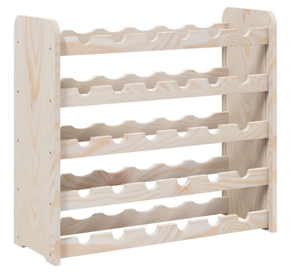 vidaXL Weinregal, Flaschenregal 67,5x25x60 cm Massivholz Kiefer vidaXL Weinregal, Flaschenregal 67,5x25x60 cm Massivholz Kiefer von vidaXL