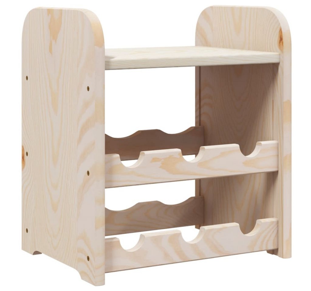 vidaXL Weinregal, Flaschenregal mit Oberplatte 33x25x37 cm Massivholz Kiefer vidaXL Weinregal, Flaschenregal mit Oberplatte 33x25x37 cm Massivholz Kiefer von vidaXL