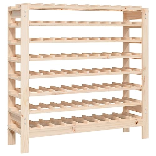 vidaXL Weinregal 109,5x30x107,5 cm Massivholz Kiefer von vidaXL
