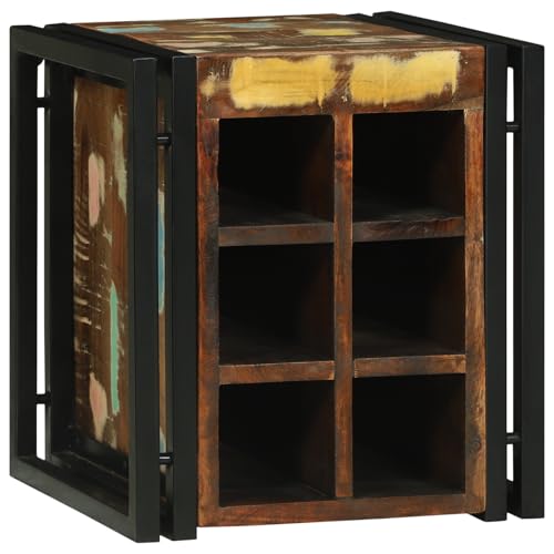 vidaXL Weinregal 34,5x35x39 cm Massivholz Altholz vidaXL Weinregal 34,5x35x39 cm Massivholz Altholz von vidaXL