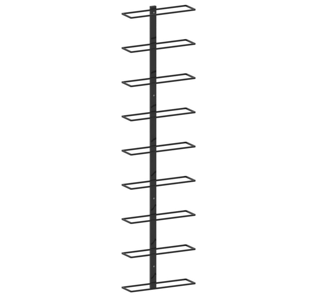 vidaXL Weinregal Wand-Weinregal Flaschenhalter Flaschenregal für 9 Flaschen Schwarz Eis vidaXL Weinregal Wand-Weinregal Flaschenhalter Flaschenregal für 9 Flaschen Schwarz Eis von vidaXL
