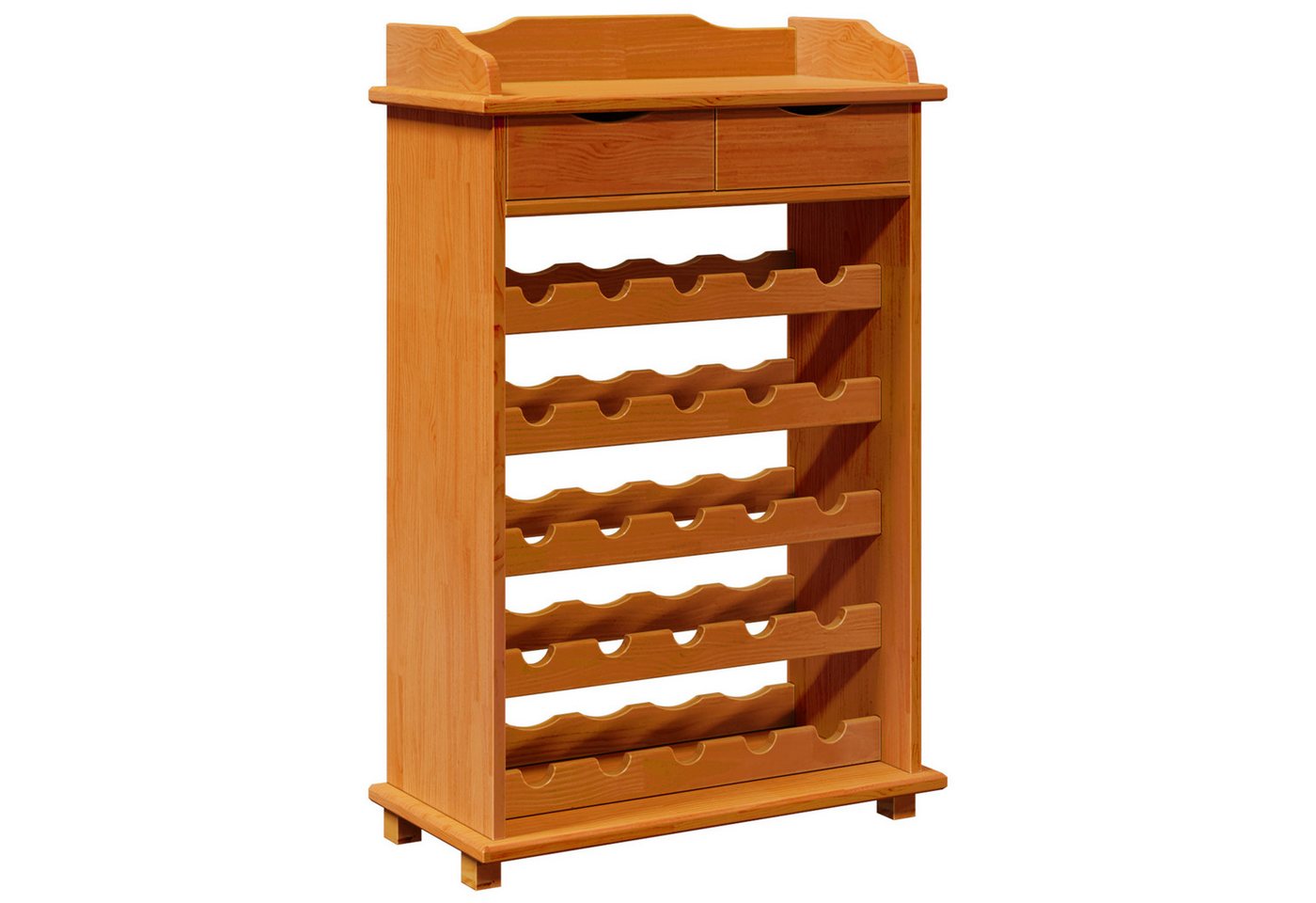 vidaXL Weinregal Weinregal 90x60x30 cm Massivholz Kiefer, 1-tlg. vidaXL Weinregal Weinregal 90x60x30 cm Massivholz Kiefer, 1-tlg. von vidaXL