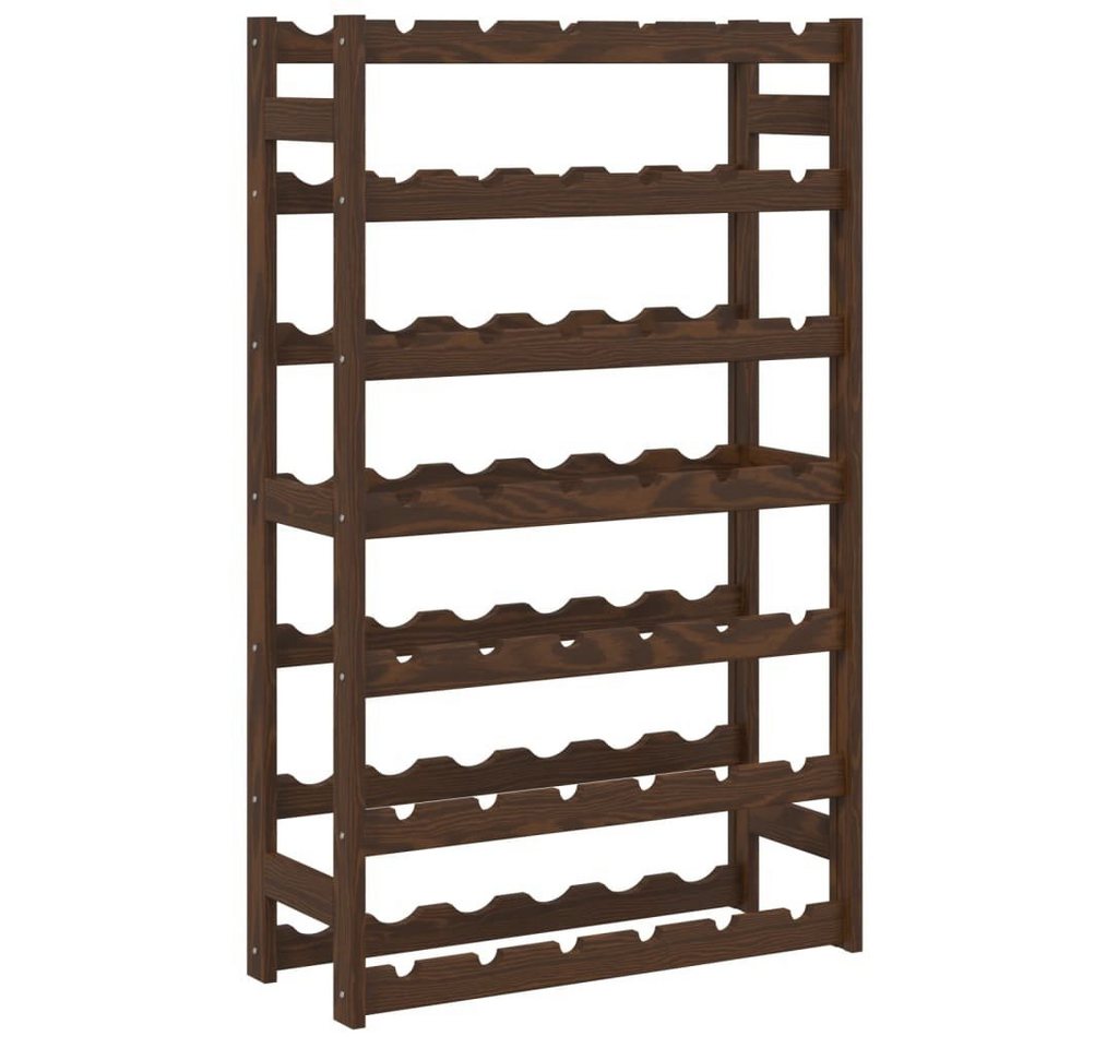vidaXL Weinregal Weinregal für 42 Flaschen Braun Massivholz Kiefer vidaXL Weinregal Weinregal für 42 Flaschen Braun Massivholz Kiefer von vidaXL