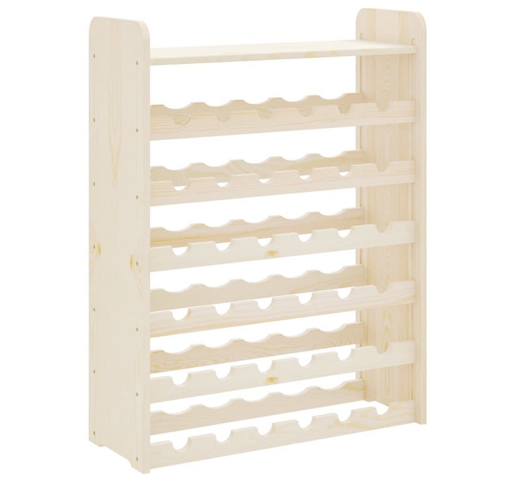 vidaXL Weinregal Weinregal mit Oberplatte 67,5x25x87 cm Massivholz Kiefer von vidaXL