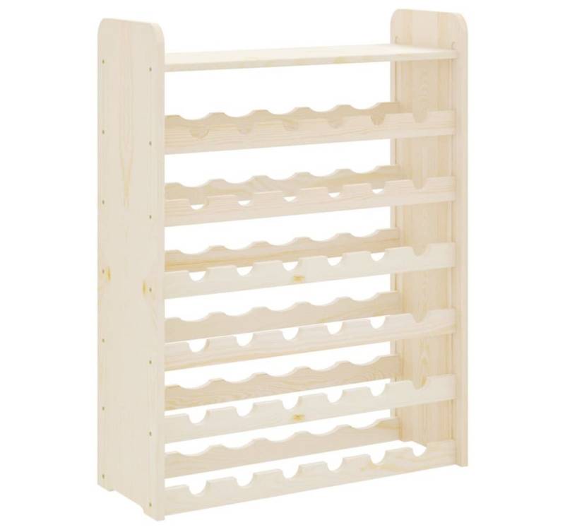 vidaXL Weinregal Weinregal mit Oberplatte 67,5x25x87 cm Massivholz Kiefer von vidaXL