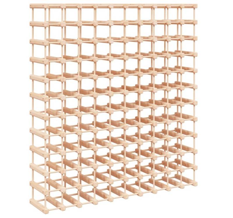 vidaXL Weinregal, Flaschenregal für 120 Flaschen 112,5x23x123,5 cm Massivholz Kiefer vidaXL Weinregal, Flaschenregal für 120 Flaschen 112,5x23x123,5 cm Massivholz Kiefer von vidaXL