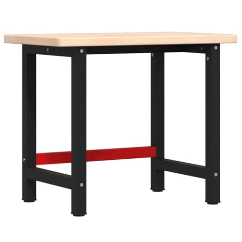 vidaXL Werkbank 100x60x83 cm Massivholz Eiche Rechteckig, Arbeitstisch, Werkzeugbank, Werkbank Massivholz, Werktisch, Werkbank Holz, Werkbank Metall vidaXL Werkbank 100x60x83 cm Massivholz Eiche Rechteckig, Arbeitstisch, Werkzeugbank, Werkbank Massivholz, Werktisch, Werkbank Holz, Werkbank Metall von vidaXL