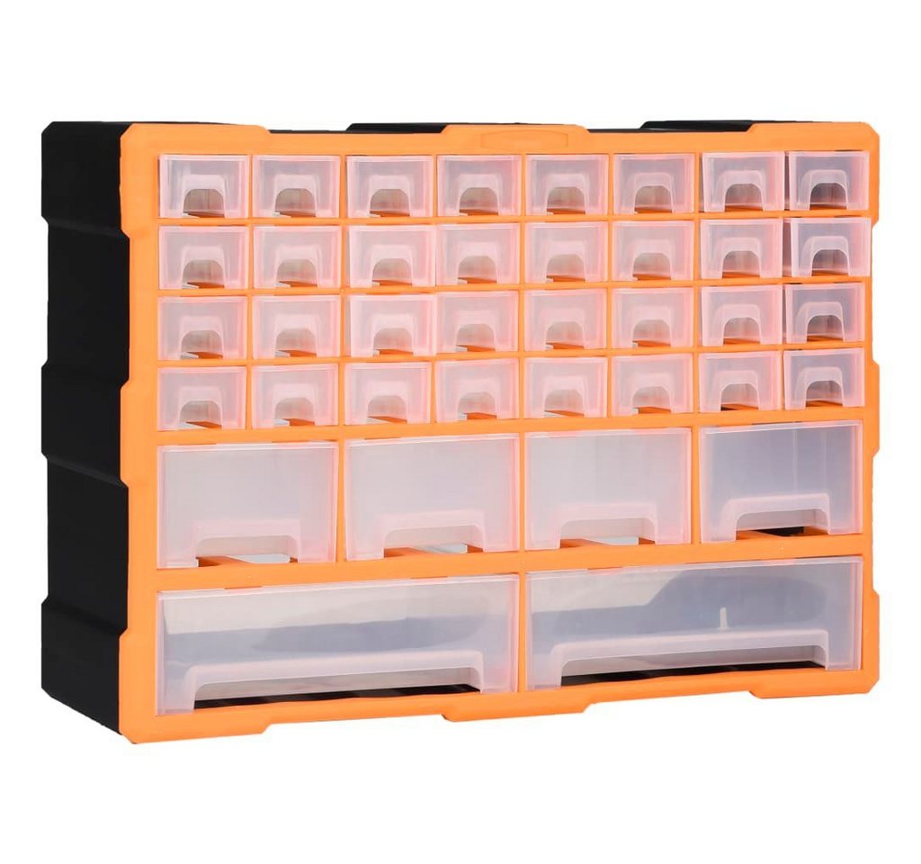 vidaXL Werkzeugbox Multi-Schubladen-Organizer mit 40 Schubladen 52x16x37,5 cm (1 St) von vidaXL