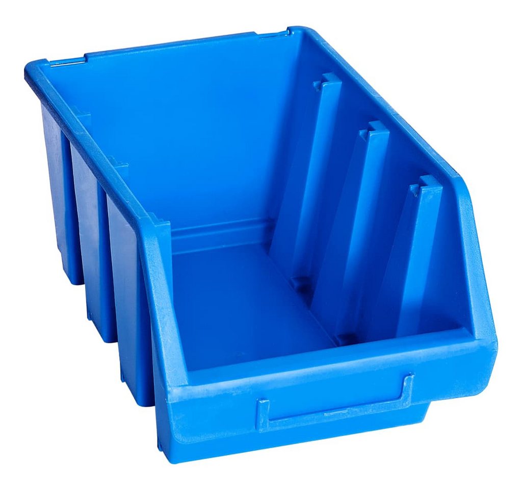 vidaXL Werkzeugbox Stapelboxen 20 Stk. Blau Kunststoff (20 St) von vidaXL