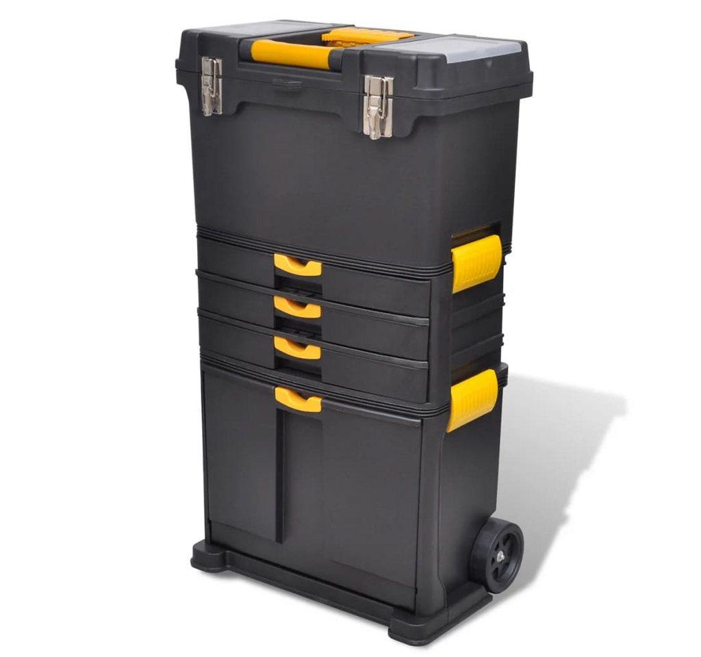 vidaXL Werkzeugkoffer Werkzeugtrolley mit Rädern vidaXL Werkzeugkoffer Werkzeugtrolley mit Rädern von vidaXL