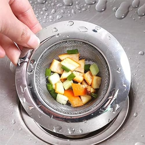 2 Stück Filter für Küchenwaschbecken, Spülbecken für Badewanne oder Küchenspüle 7 cm 9 cm 11 cm Durchmesser (11 cm) von vidoelettronica