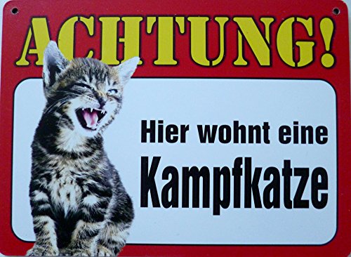 vielesguenstig-2013 Schild 14x19cm - Hier wohnt eine Kampfkatze Katze Haus Alu Coupon dipond vielesguenstig-2013 Schild 14x19cm - Hier wohnt eine Kampfkatze Katze Haus Alu Coupon dipond von vielesguenstig-2013