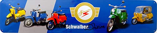 Schild Blechschild Strassenschild Schwalbe Edition DDR Moped Simson von vielesguenstig-2013