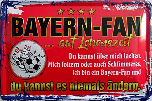 vielesguenstig-2013 Blechschild Schild 20x30cm gewölbt - Ich Bin Bayern Fan Fussball Sport vielesguenstig-2013 Blechschild Schild 20x30cm gewölbt - Ich Bin Bayern Fan Fussball Sport von vielesguenstig-2013